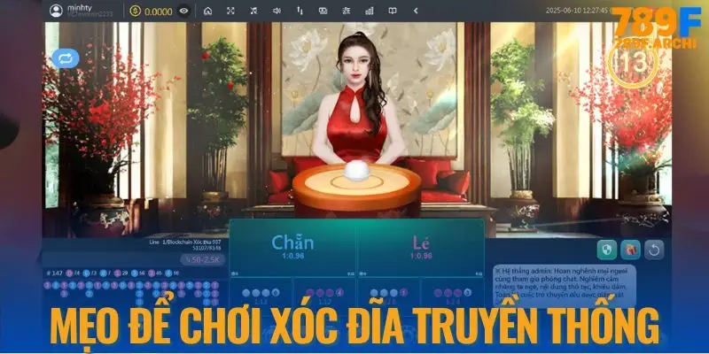 Thủ thuật để chơi game xóc đĩa truyền thống